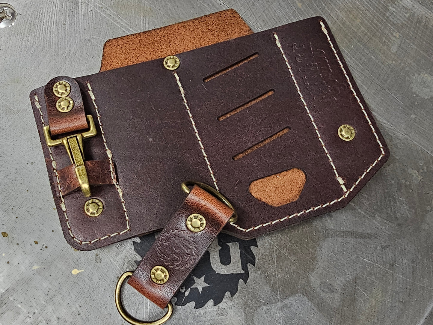 Leather Multitool EDC Holster