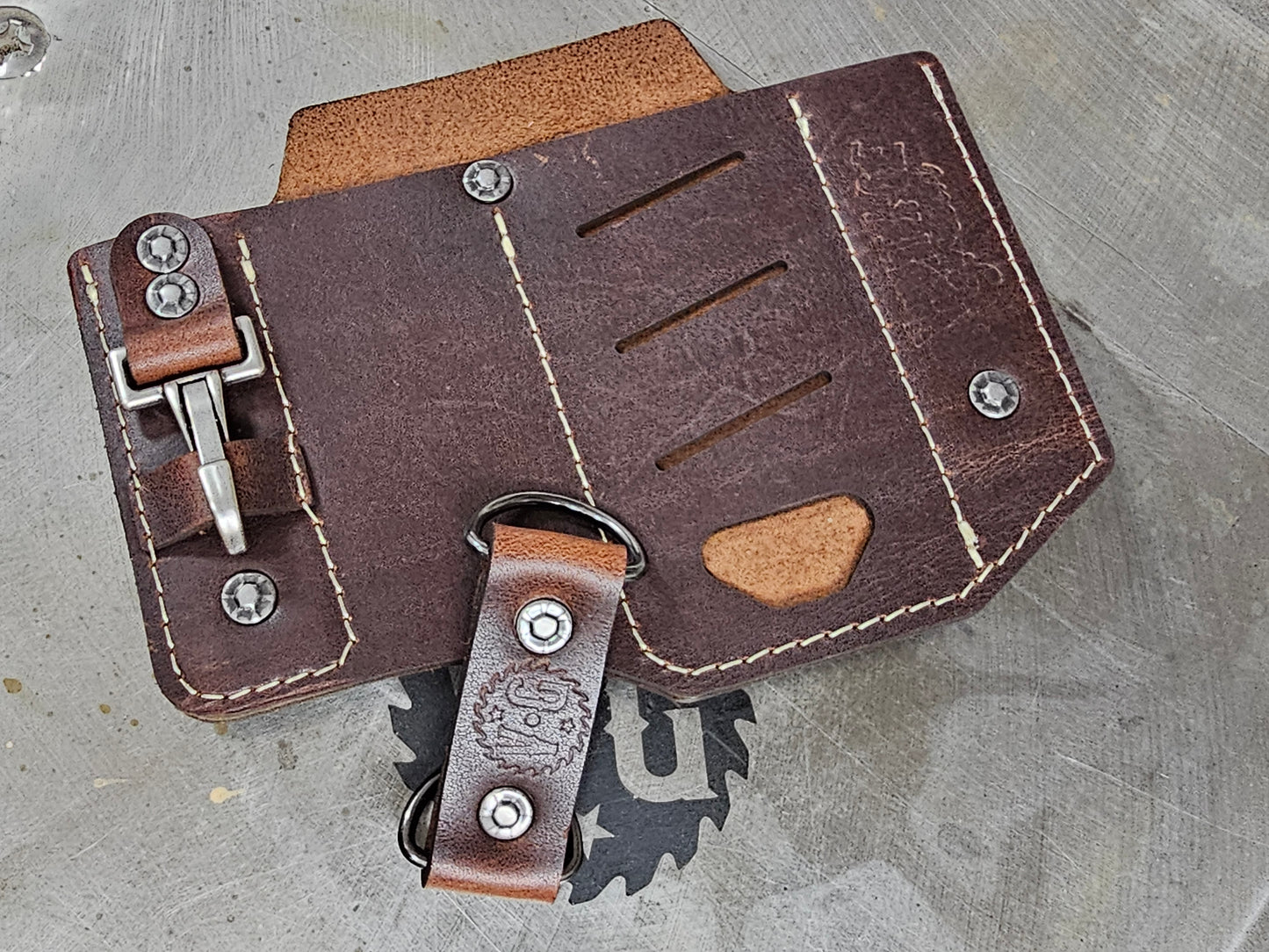 Leather Multitool EDC Holster