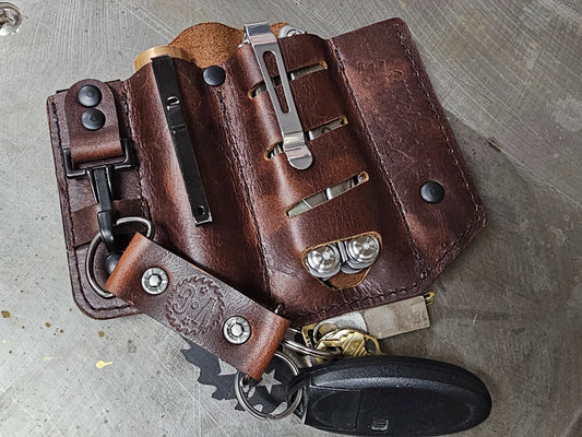 Leather Multitool EDC Holster