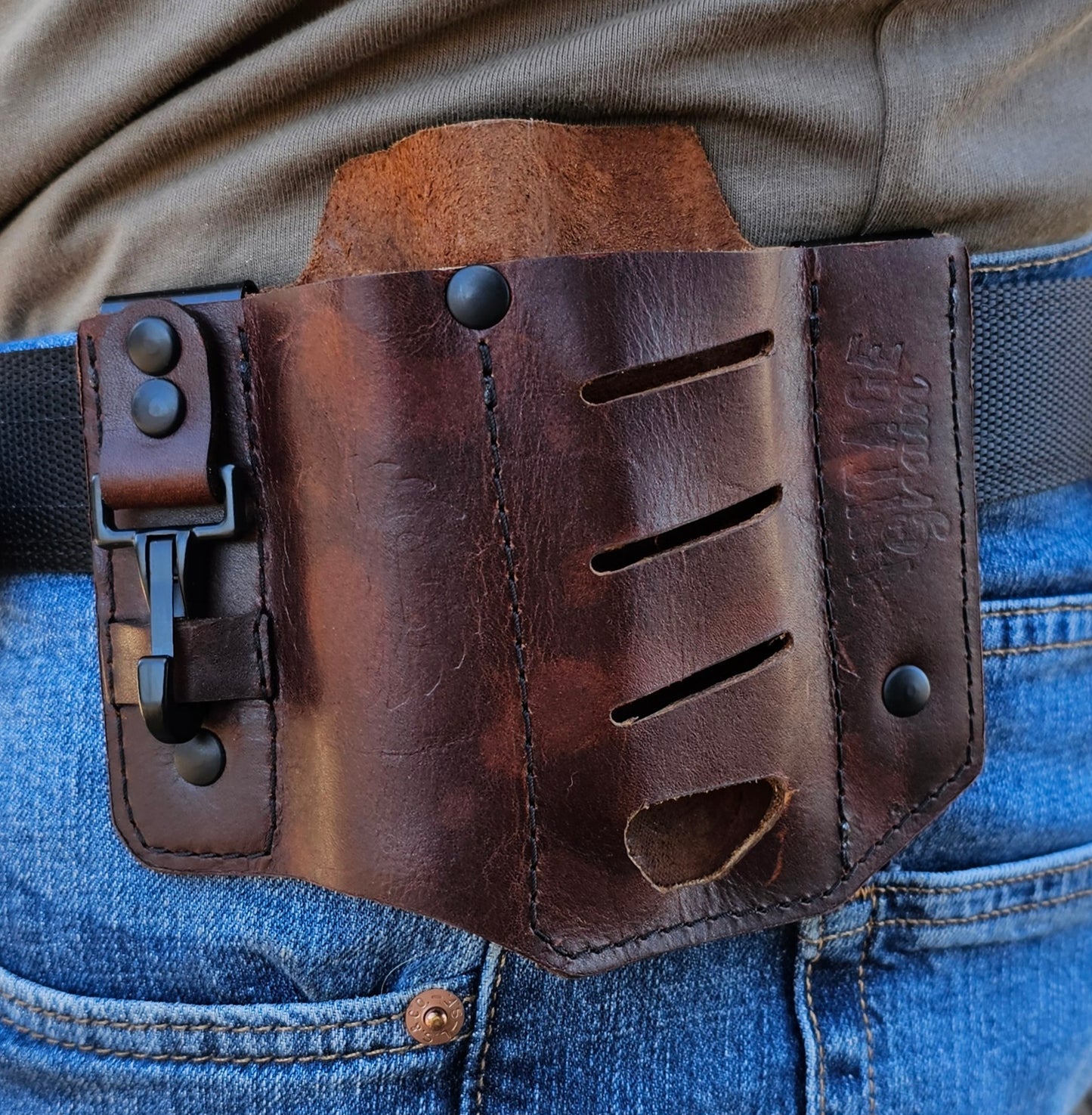 Leather Multitool EDC Holster